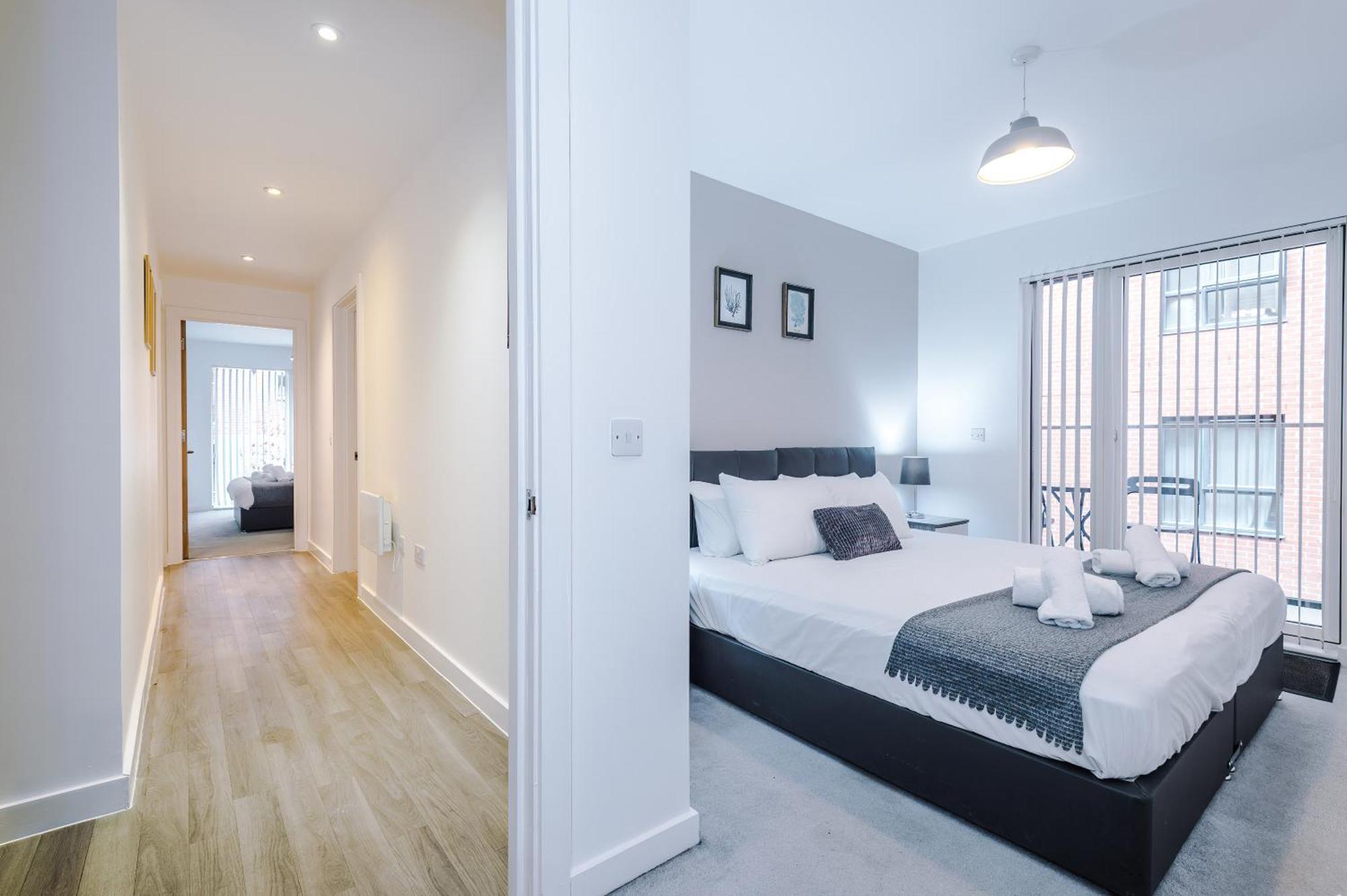 Hilltop Serviced Apartments- Northern Quarter Manchester Rum bild